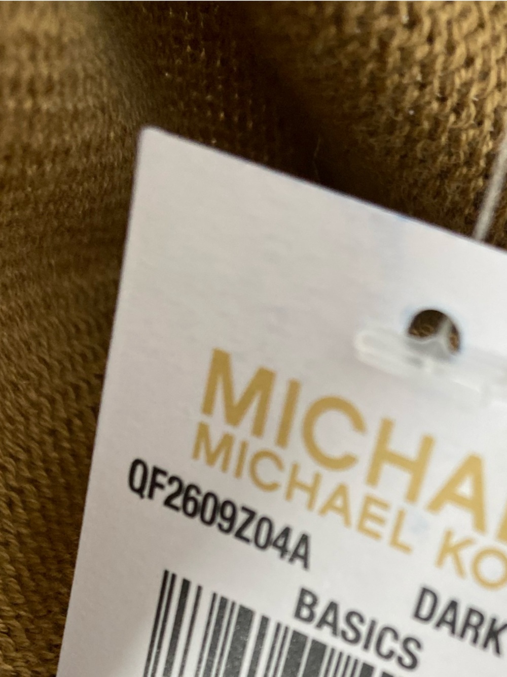 Michael Kors NWT Dark Camel Brown Knit Sweater - Picture 7 of 7